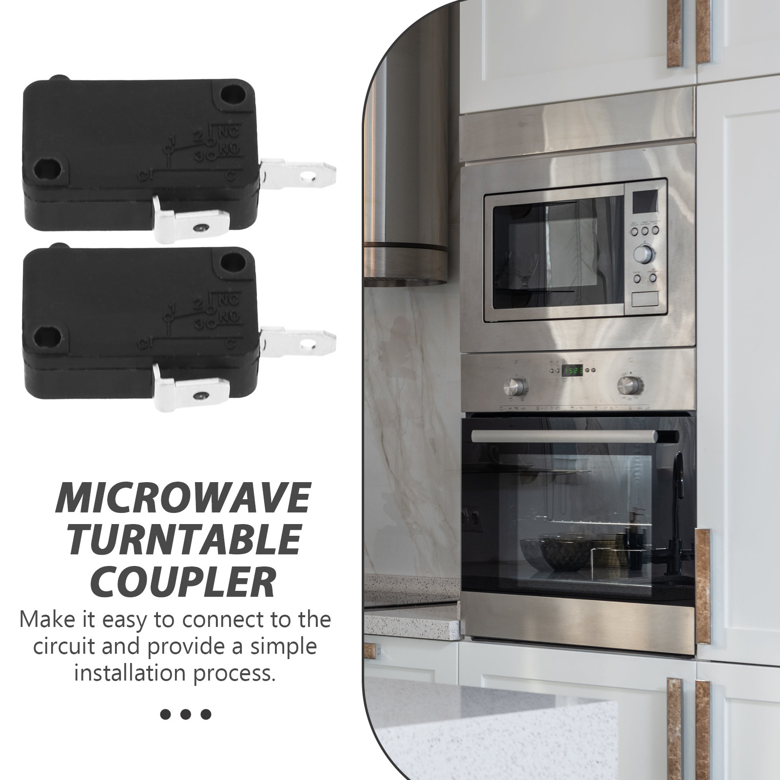 قطعتان من مفتاح المايكرو ذو 2  - مراجعة Home Appliances وسعره
