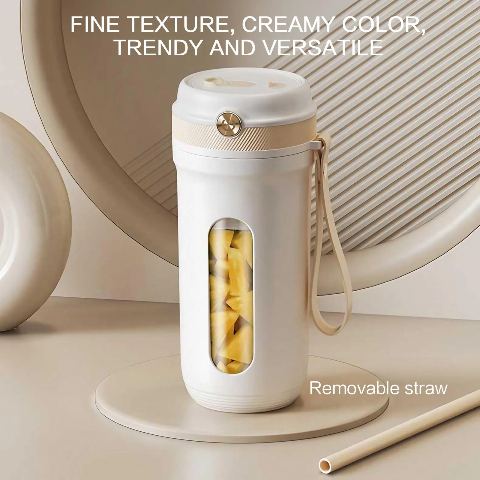 كوب عصير كهربائي قابل لإعادة ا - مراجعة Portable Blender Usb Rechargeable وسعره