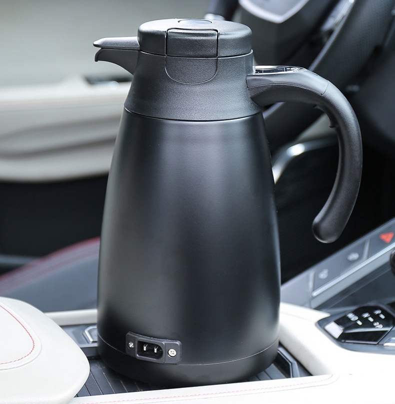 غلاية كهربائية ذكية 12 فولت/24 - مراجعة Electric Kettle Temperature Control وسعره