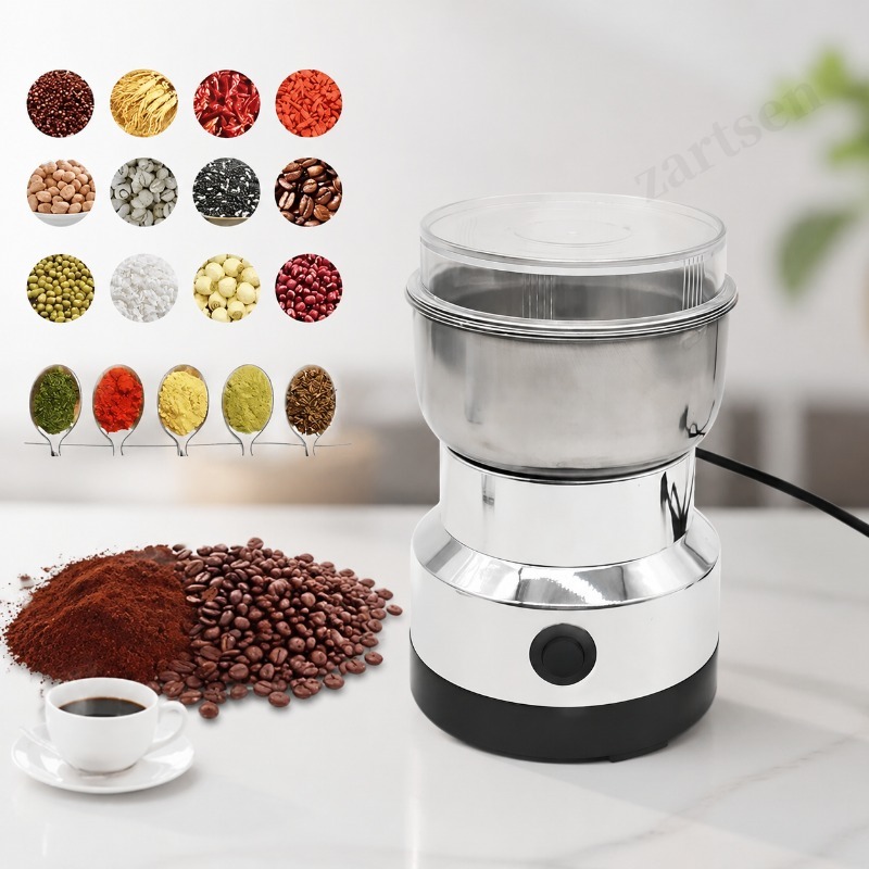 مطحنة حبوب متعددة الوظائف للمط - مراجعة Coffee Bean Grinder Electric وسعره
