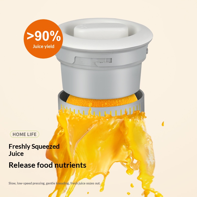 عصارة كهربائية لاسلكية محمولة  - مراجعة Electric Slow Juicer Cold Press وسعره