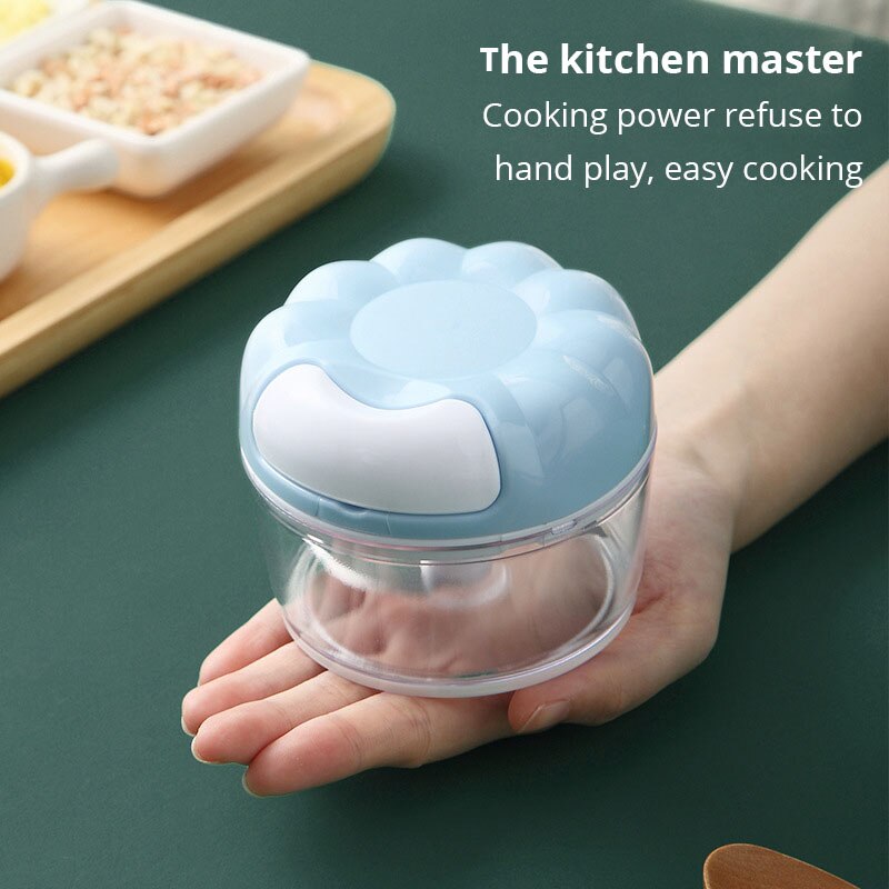 1-خلاط ثوم يدوي باللون الأزرق/ - مراجعة Immersion Hand Blender Set وسعره
